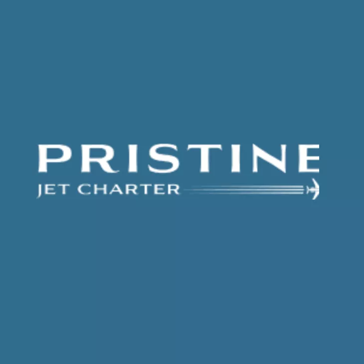pristine jet charter logo
