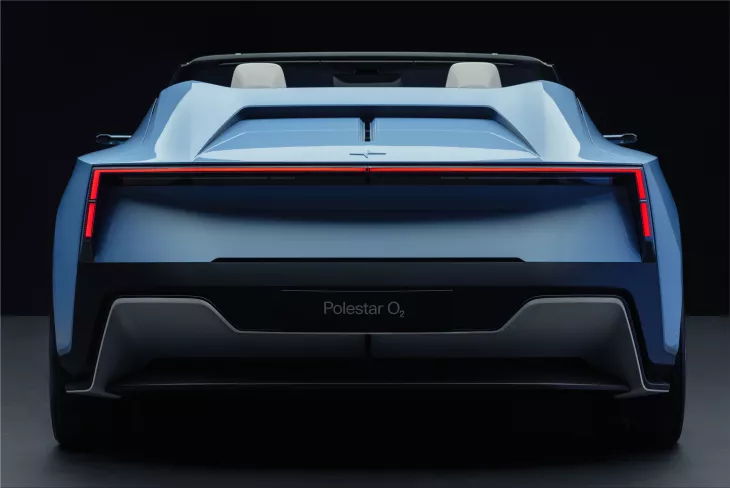 The Polestar 6 electric sports car with 884hp