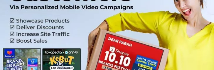 Ecommerce mobile video advertising