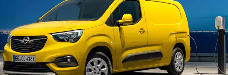 The new Opel Combo-e Cargo for small and medium-sized fleets