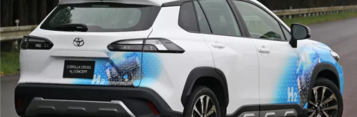 Toyota unveils hydrogen-powered Corolla Cross H2