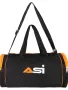 ASI Brand Bag With Orange And Black Colour