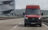 The new Mercedes-Benz eSprinter electric van managed to travel almost 500 km